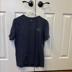 Vissla dark blue tee shirt.
